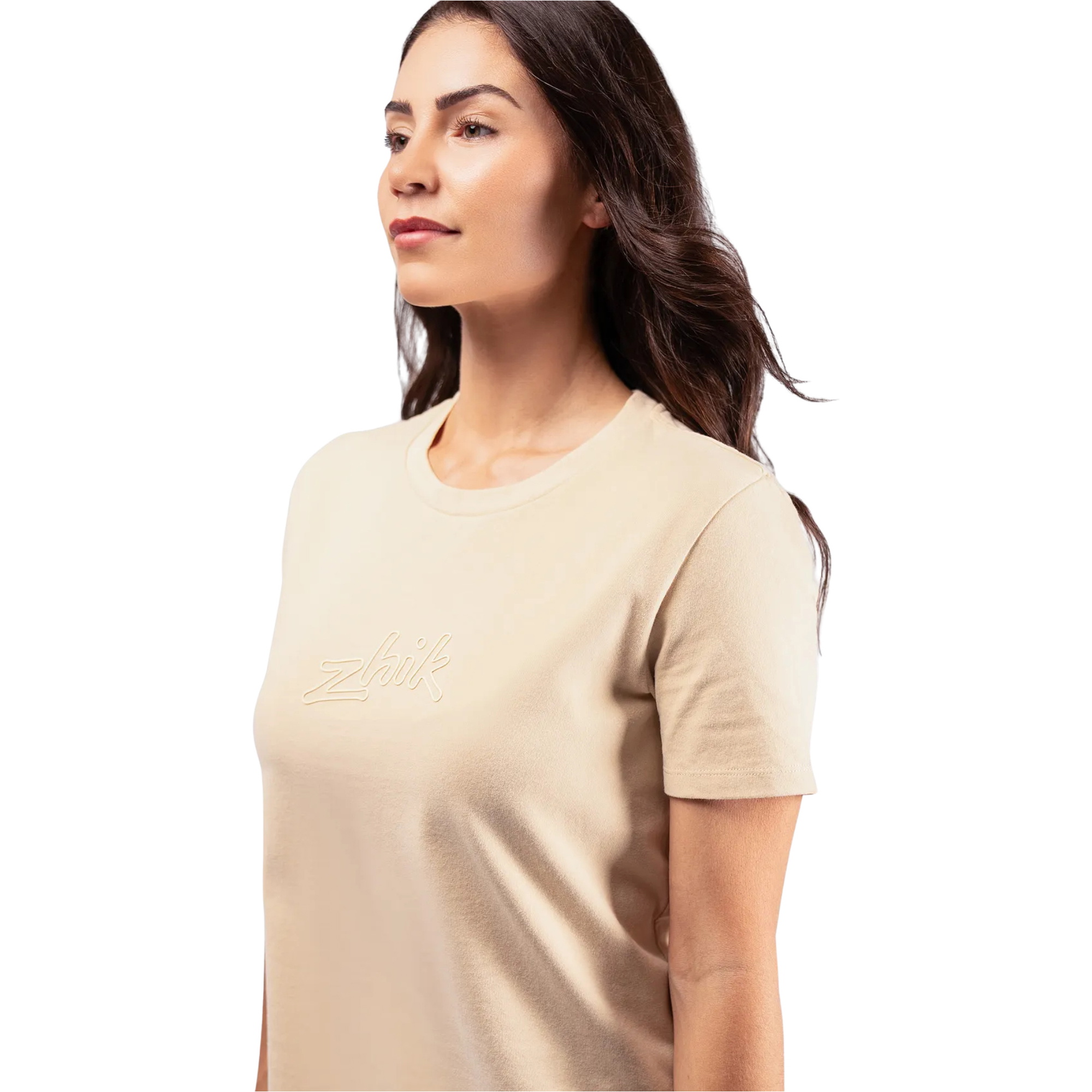 Zhik Womens Logo Cotton Tee TEE-0733-W-SND - Sand